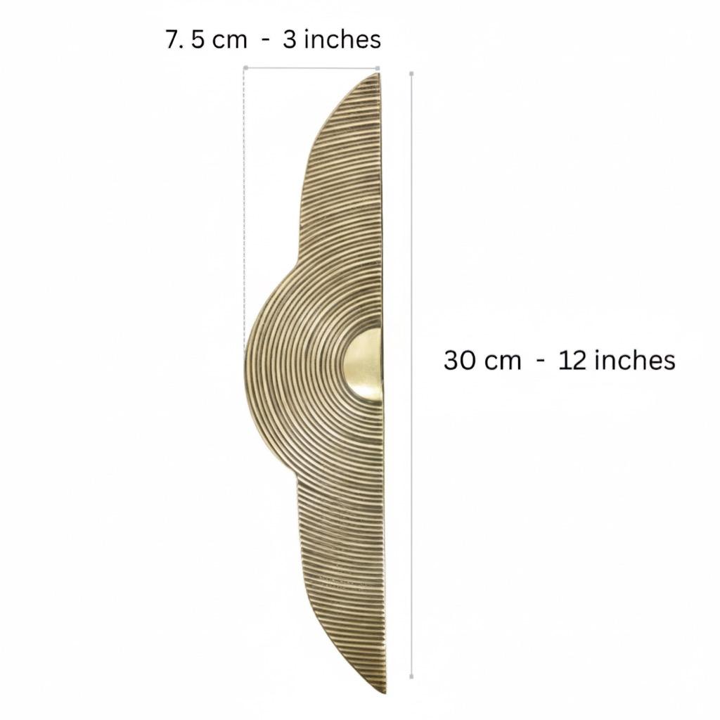 Luxury Brass Door Pull Handles – Modern Geometric Design, Handcrafted Solid Brass for Main Door or Interior Entry - Brasska