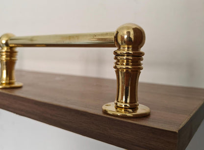 Luxury copper kitchen rack - elegant display for cups - Brasska