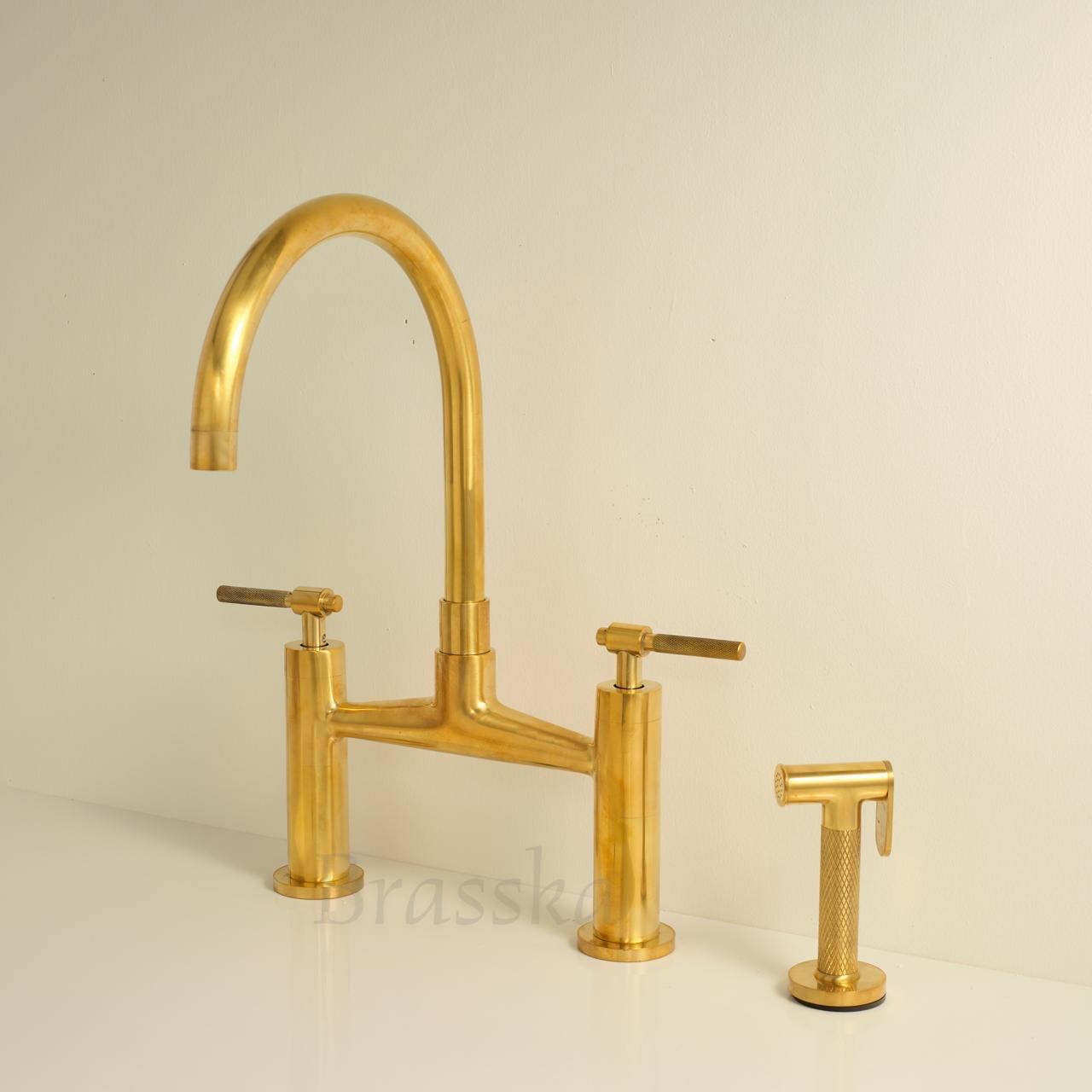 Mykonos Bridge Faucet - Brasska