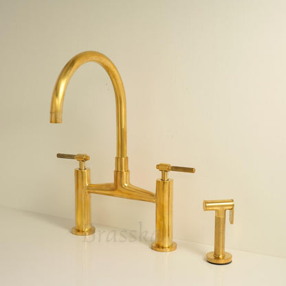 Mykonos Bridge Faucet - Brasska