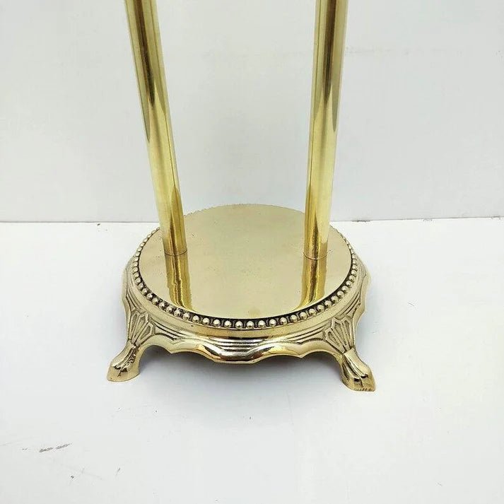 nlacquered Brass Tub Filler Bathtub Faucet with Hand Shower - Brasska