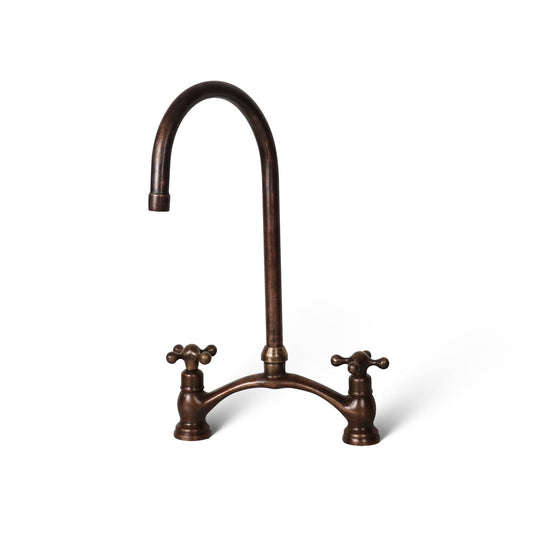 Oil Rubbed Bronze Kitchen Faucet, Rustic Faucet in different finishes - Brasska
