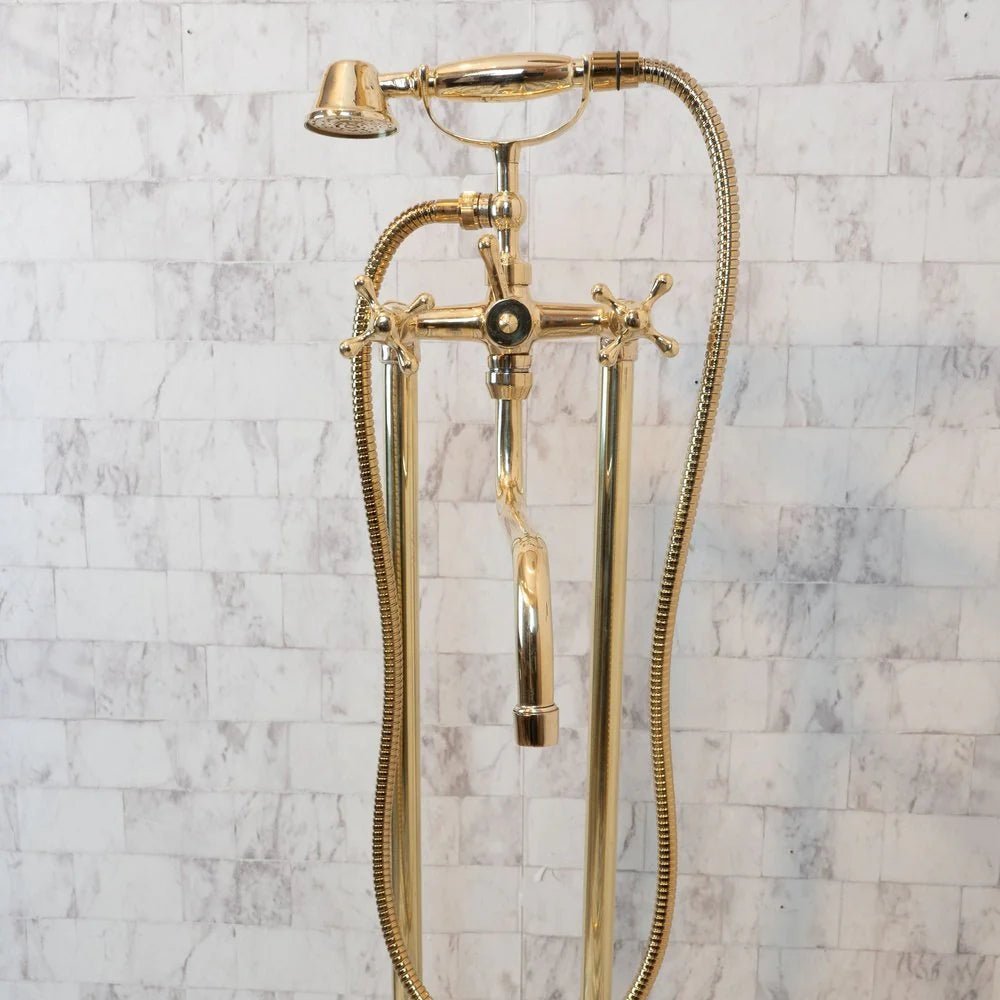 RefineLux Tub Filler Faucet - Brasska