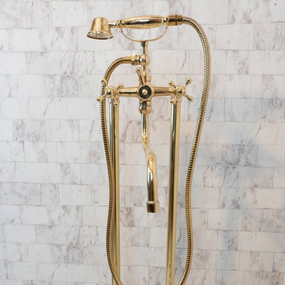 RefineLux Tub Filler Faucet - Brasska