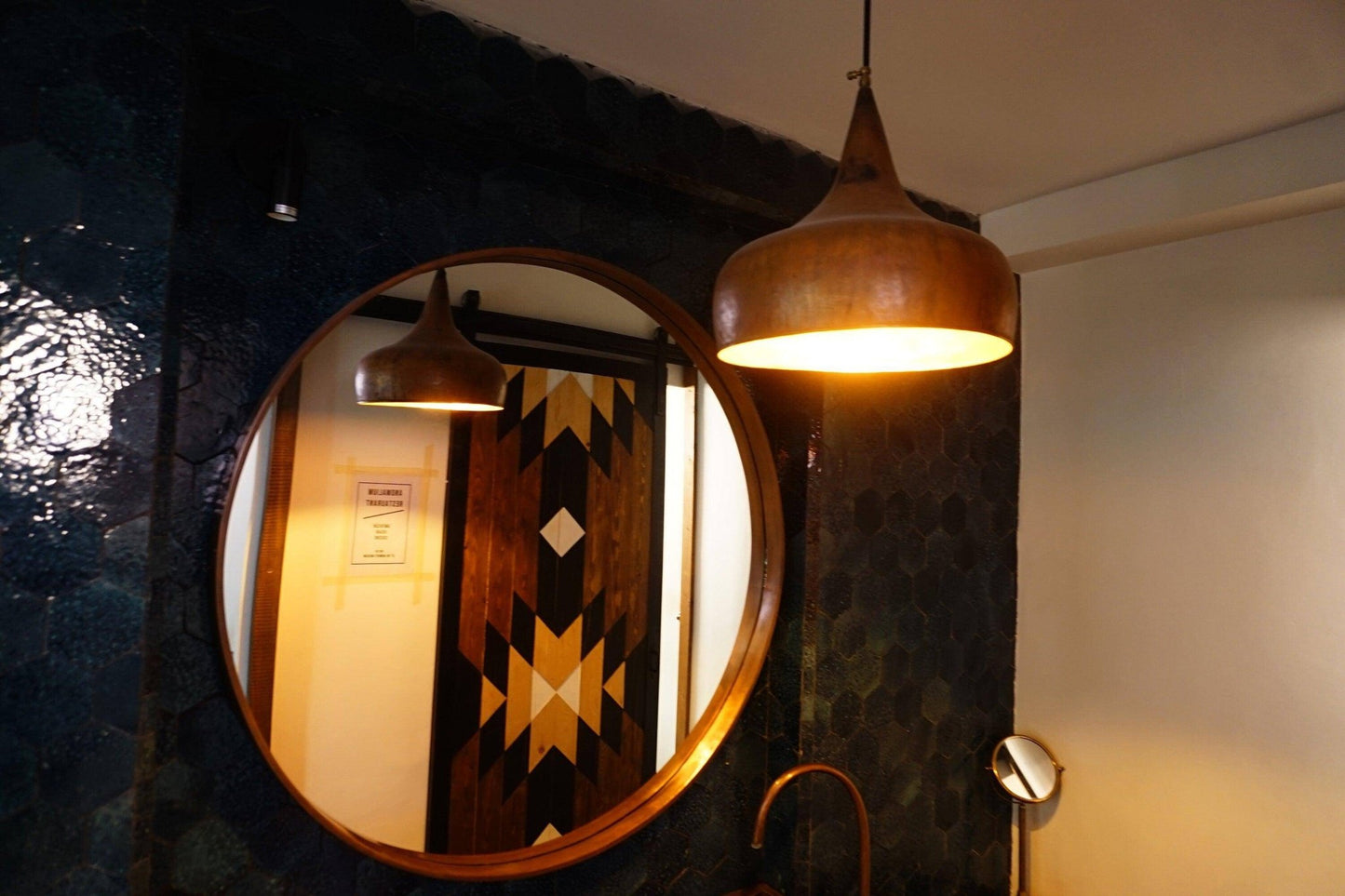 Rustic Antique Copper Kitchen Island Pendant Light - Brasska