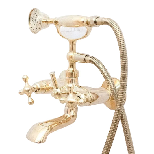 Brasska Showers with chrome finish and adjustable spray heads for a modern, luxurious bathroom experience