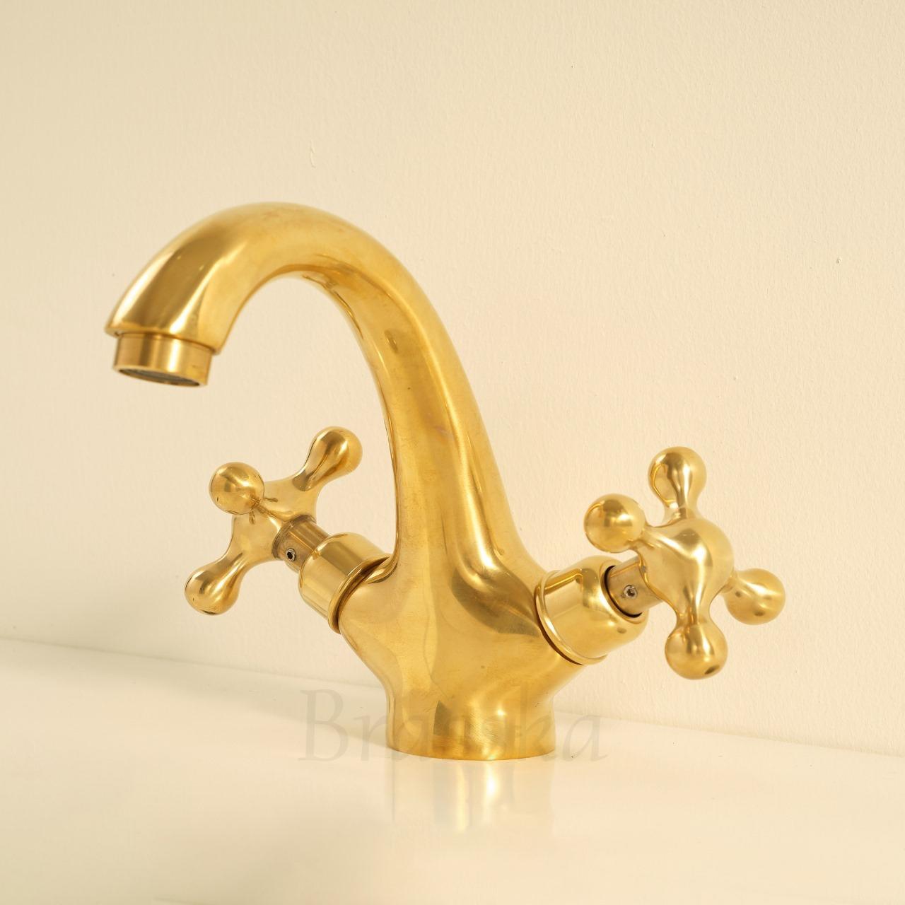 Single Hole Bathroom Vanity Faucet - Brasska