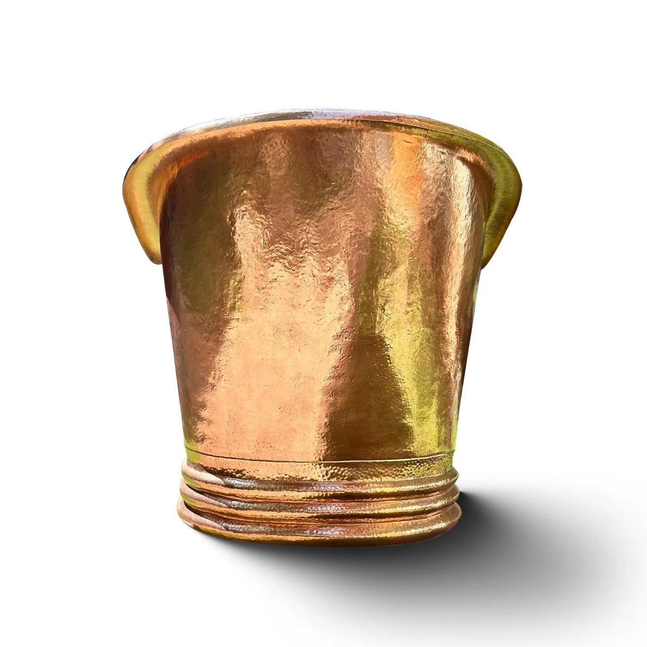 Solid Copper Bathtub - Copper Soaking Tub - Brasska
