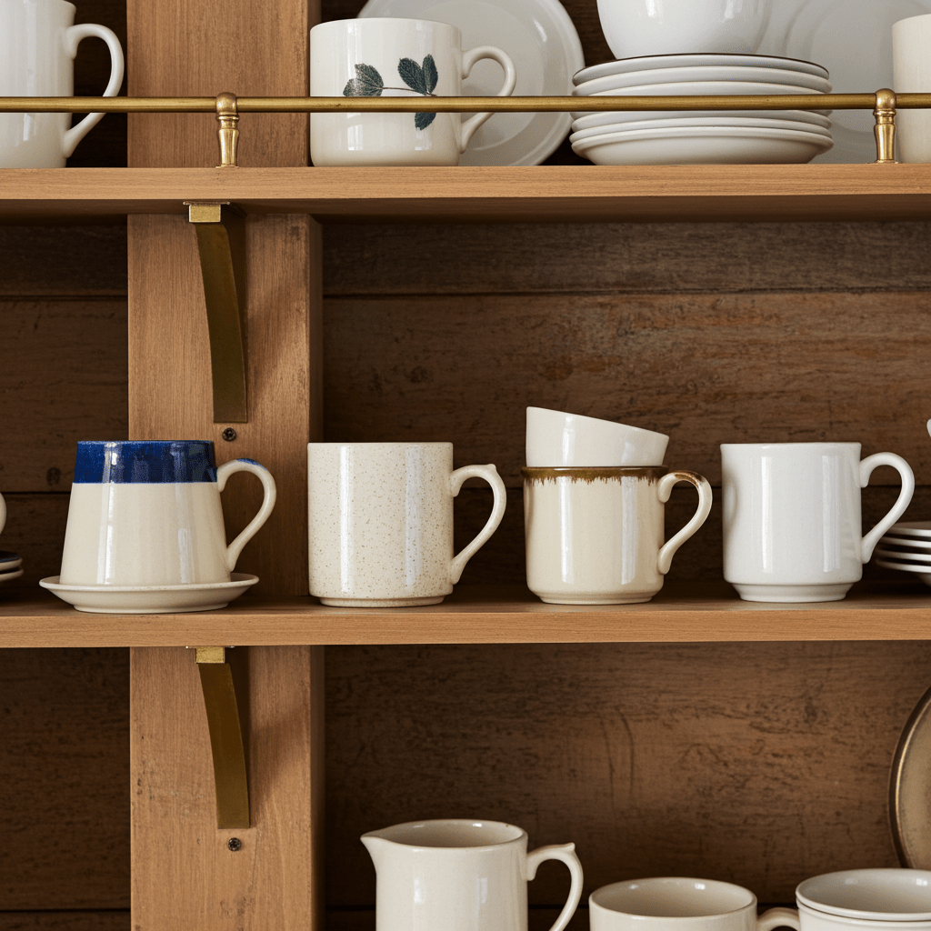 Unlacquered Brass Gallery Rail – Solid Brass Shelf Guard for Kitchen Cabinets - Brasska