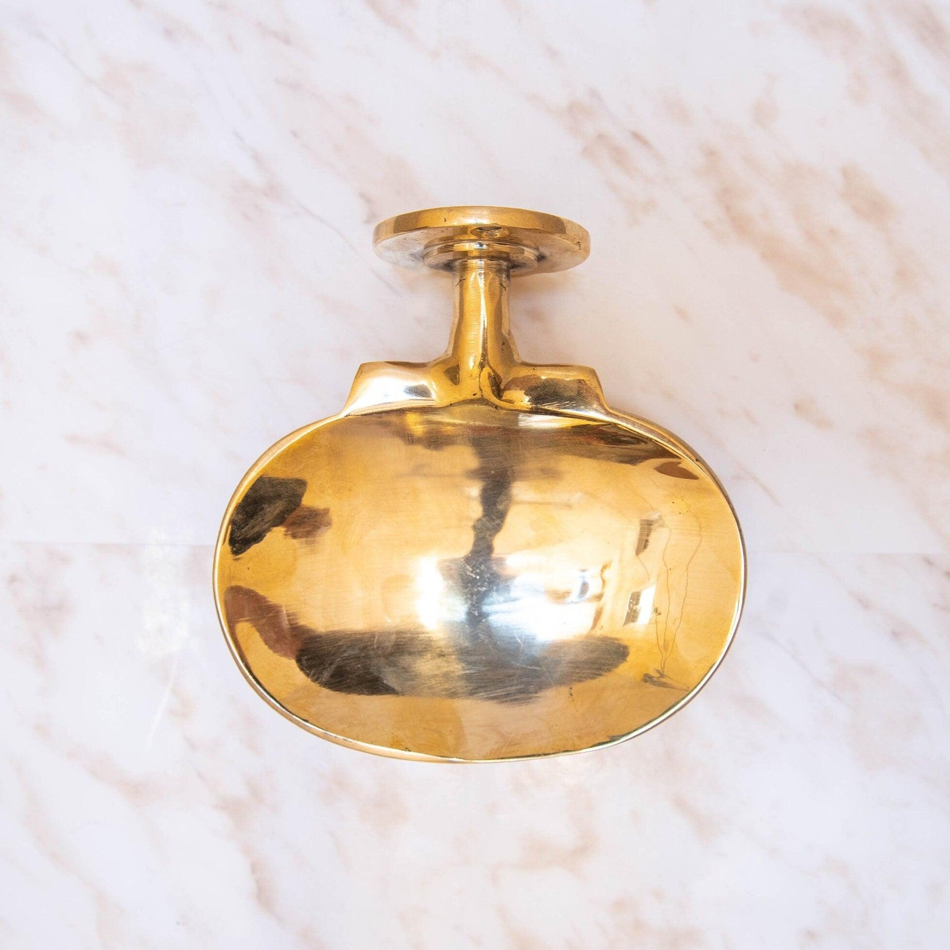 Unlacquered Brass Wall Mounted Soap Dish - Brasska