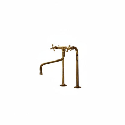 Unpainted Brass Kitchen Faucet - Brasska