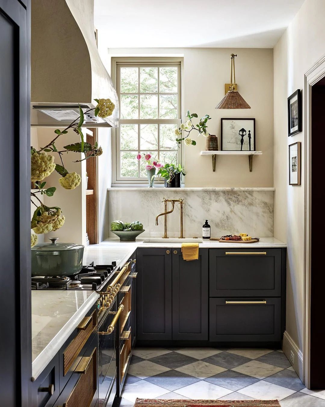 Unpainted Brass Kitchen Faucet - Brasska