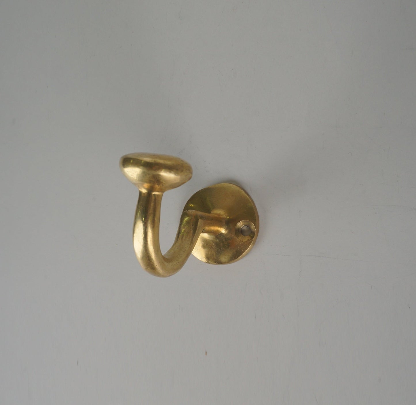 Vintage Brass Coat Hooks , Set of Brass Hooks for wall - Brasska