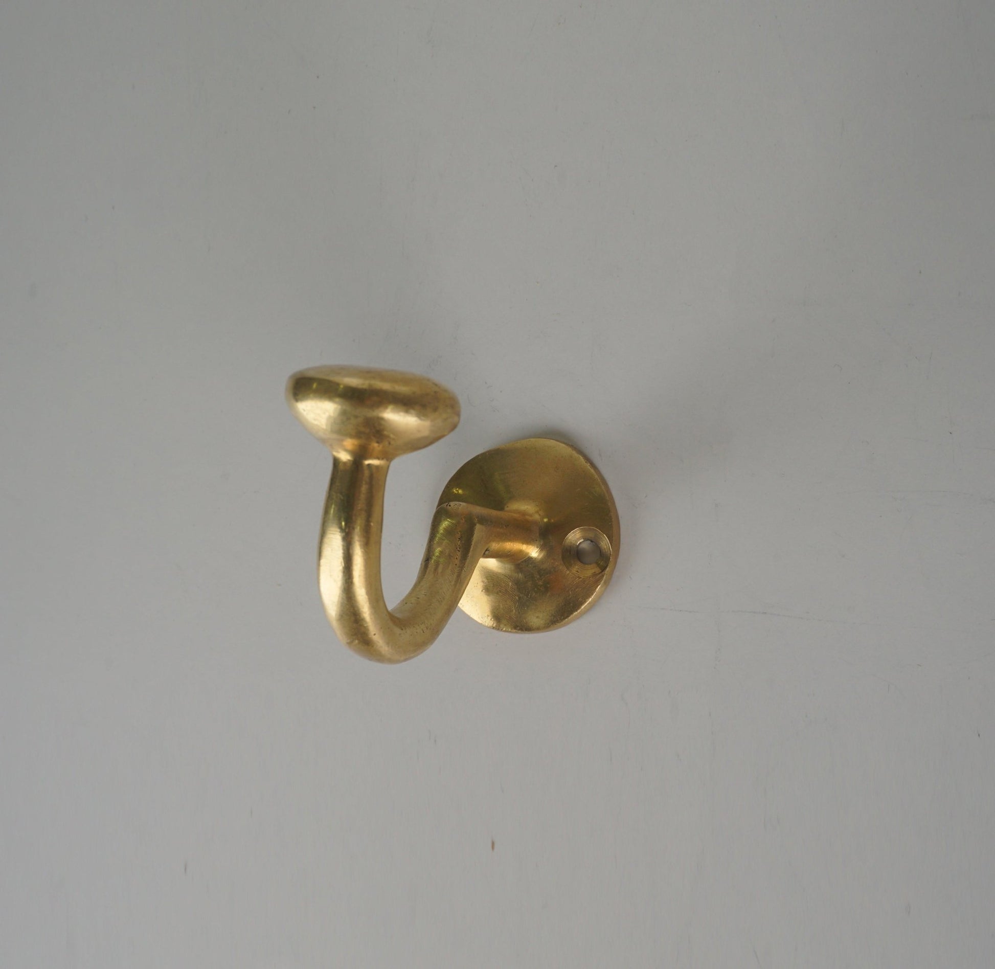 Vintage Brass Coat Hooks , Set of Brass Hooks for wall - Brasska