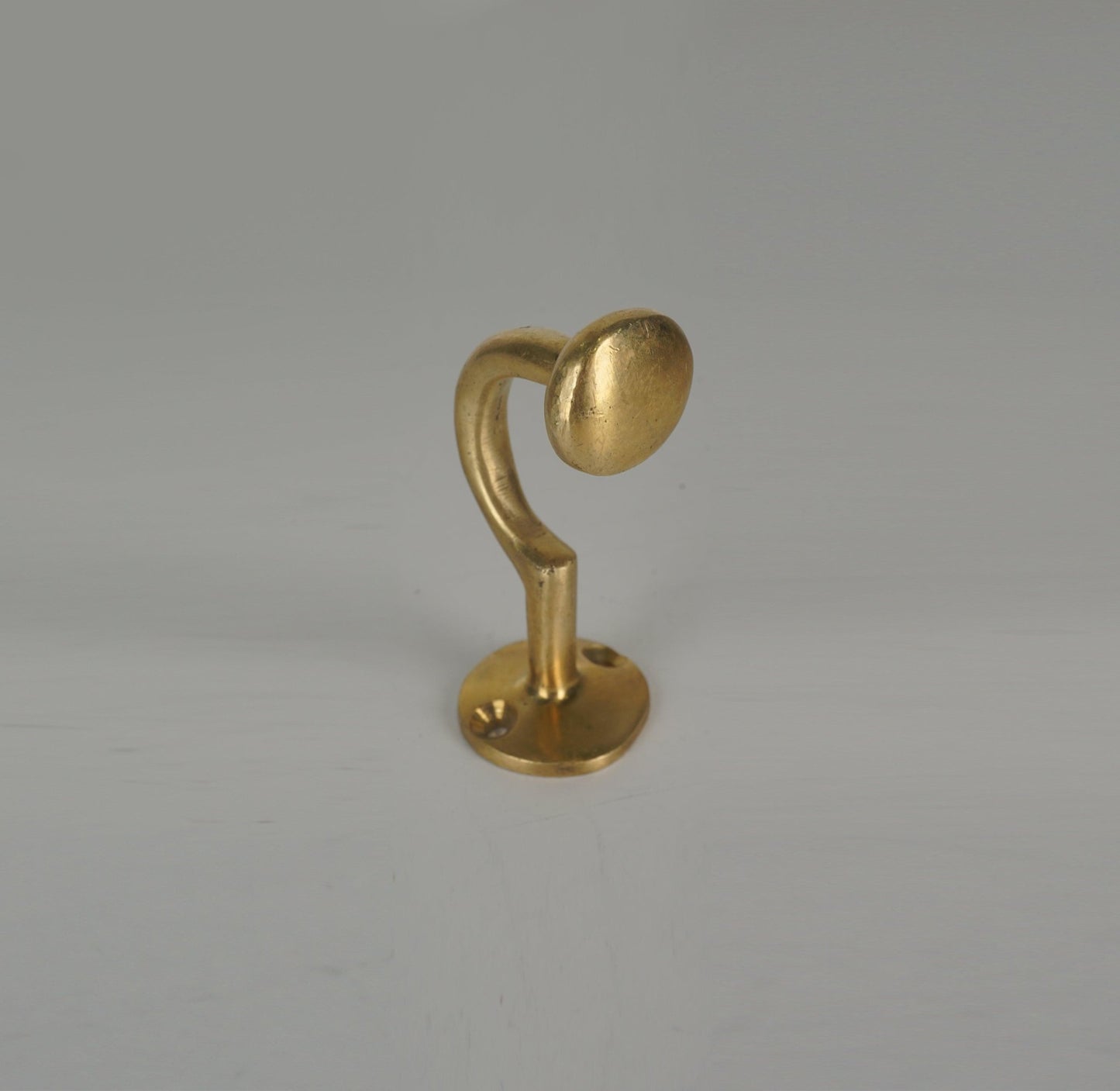 Vintage Brass Coat Hooks , Set of Brass Hooks for wall - Brasska