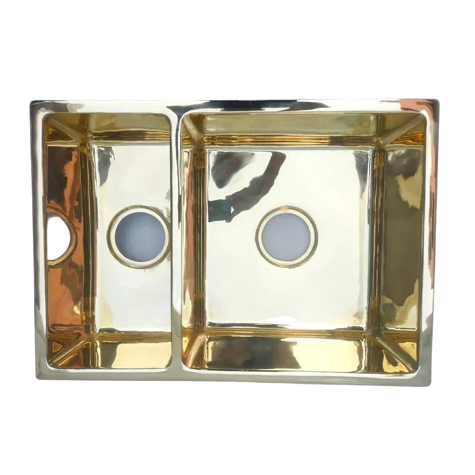 Workstation Sink Double Bowl - Brasska