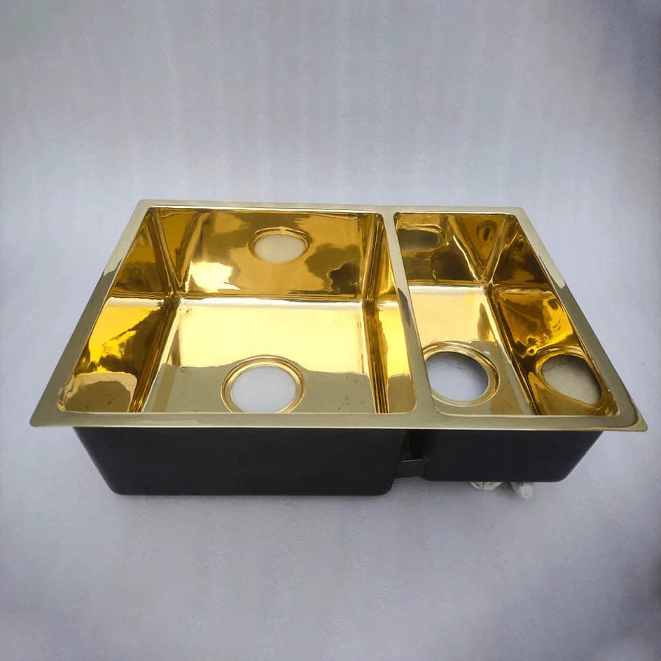 Workstation Sink Double Bowl - Brasska