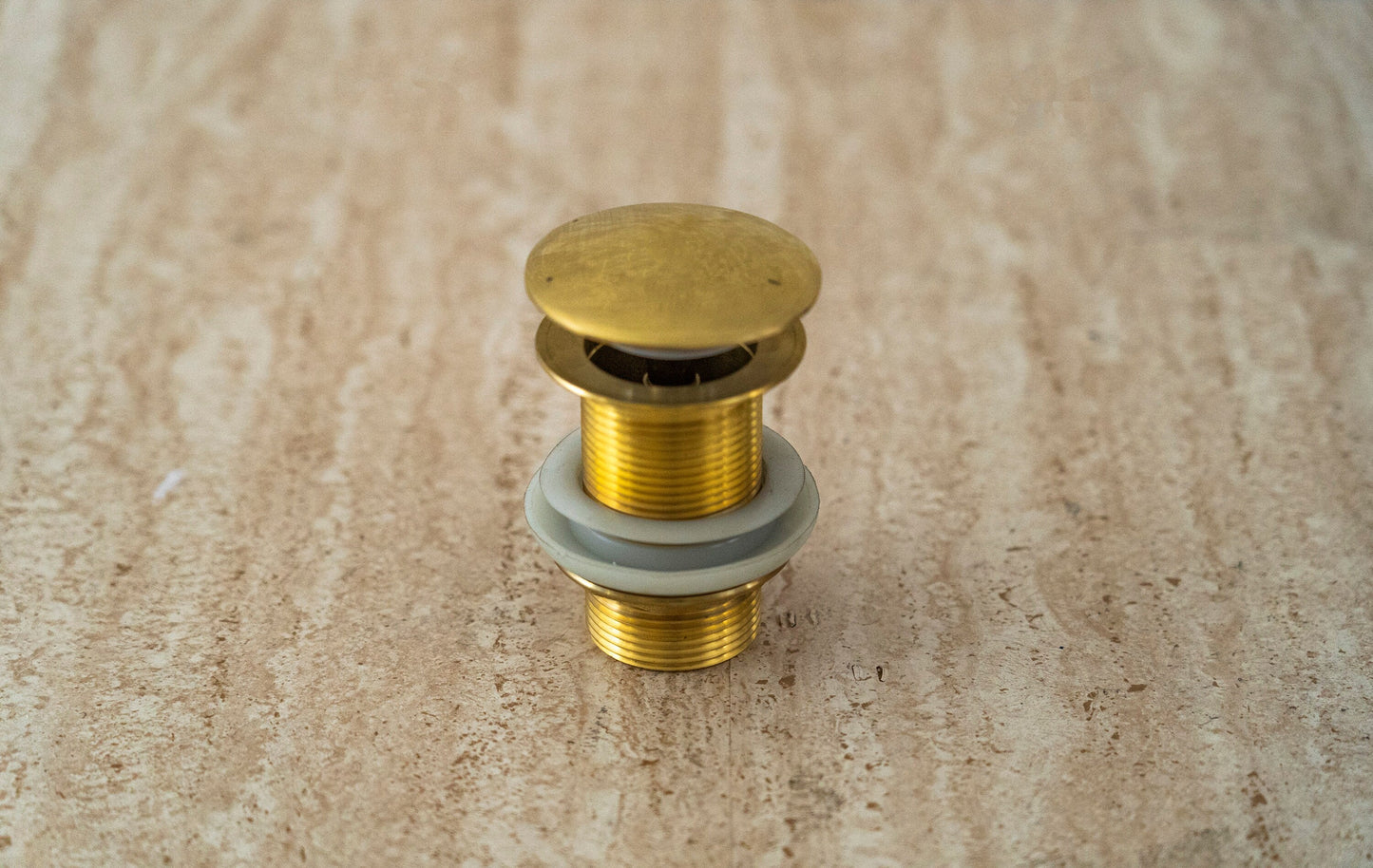 Solid Brass Pop Up Drain Stopper – 1-1/4" Vessel Sink Bathroom Drain