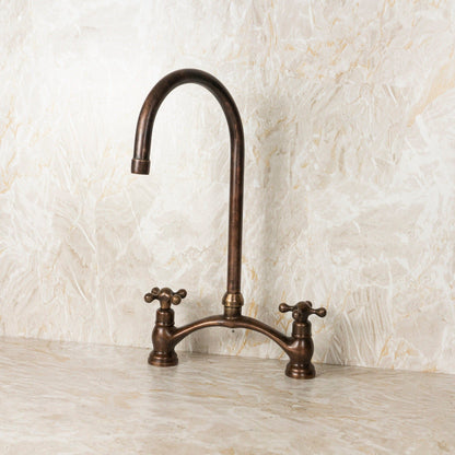 Oil Rubbed Bronze Kitchen Faucet, Rustic Faucet in different finishes
