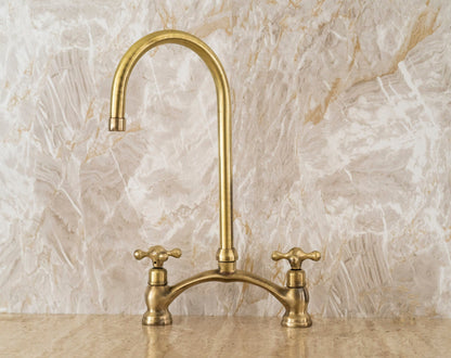 Oil Rubbed Bronze Kitchen Faucet, Rustic Faucet in different finishes