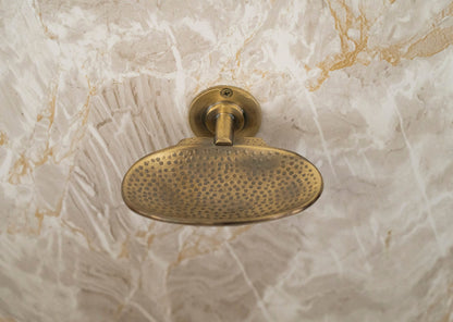 Antique Brass Wall Mounted Soap Dish – Hand-Hammered Solid Brass Holder