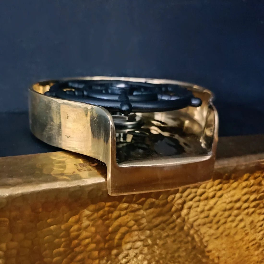 Zenith Brass Glass Rinser - Brasska