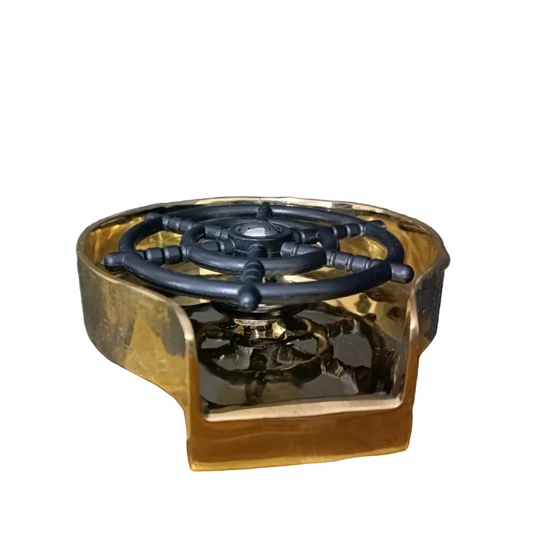 Zenith Brass Glass Rinser - Brasska